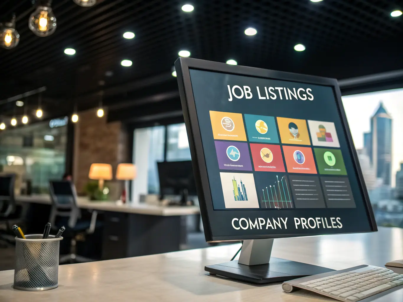 An automated system submitting job applications on behalf of a user, showing the efficiency and hands-free nature of the submission process.