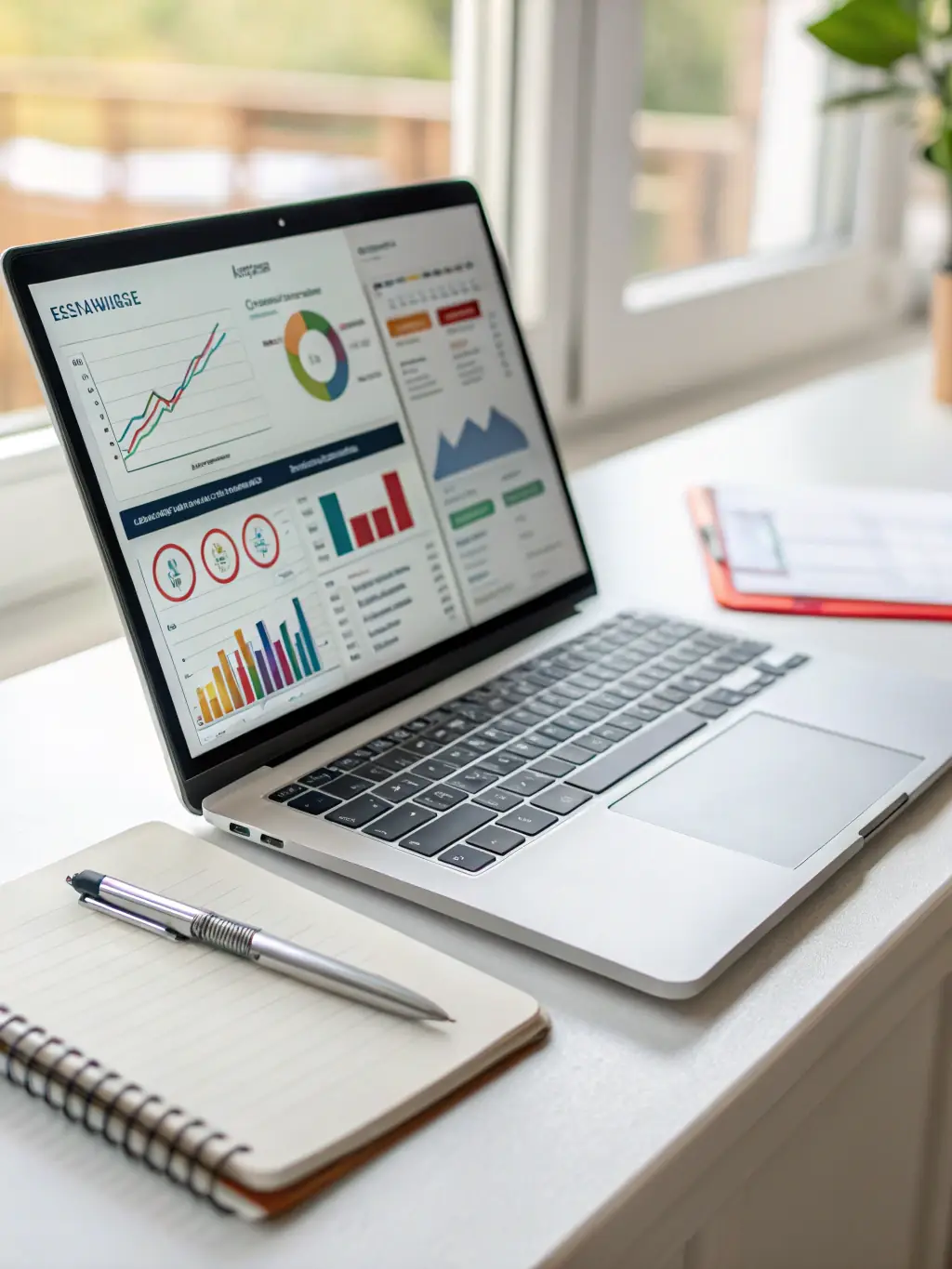A dashboard interface showing the status of various job applications, with metrics on submission dates, responses, and interview requests.